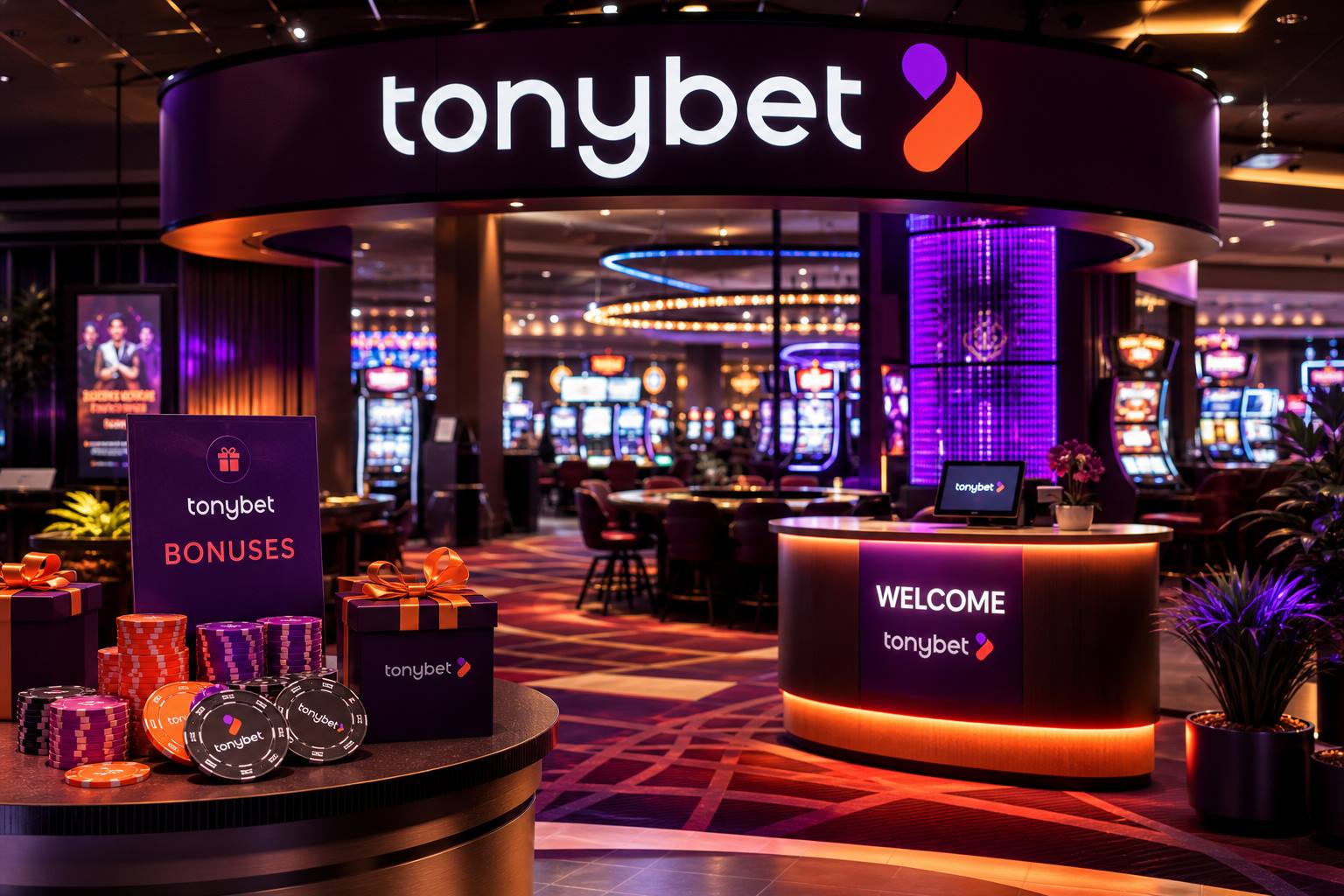 Tonybet welcome bonus floor