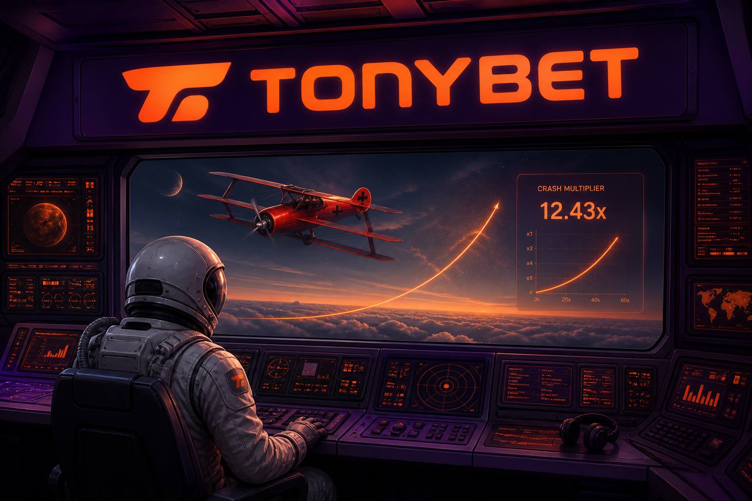 Tonybet crash desk