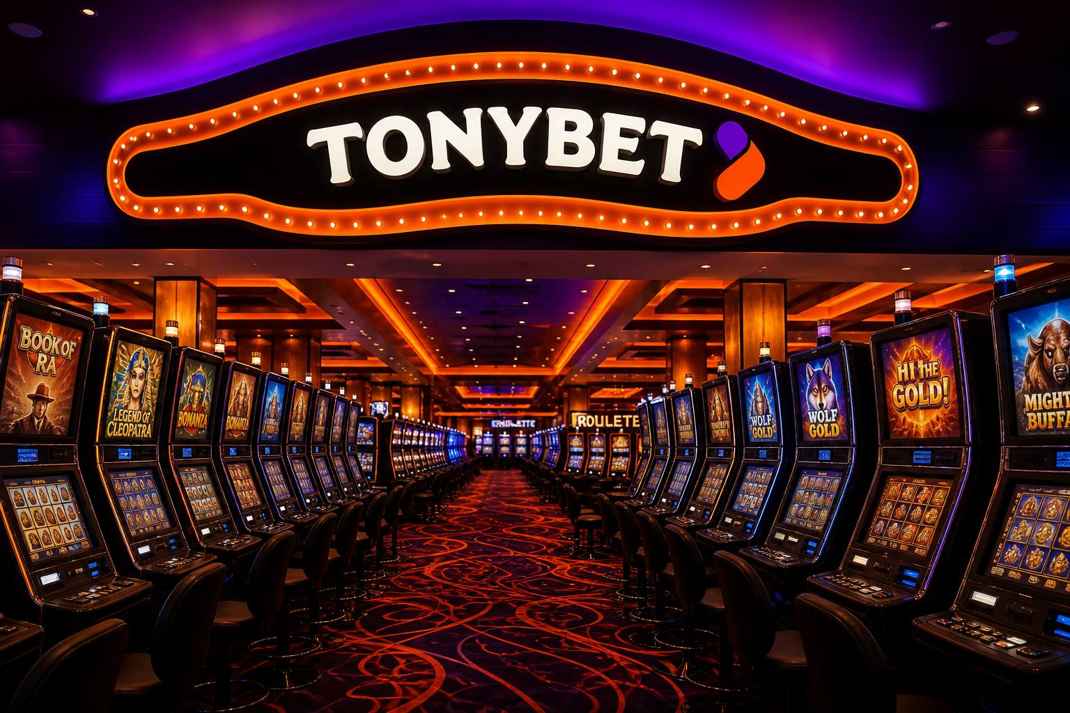Tonybet slots floor