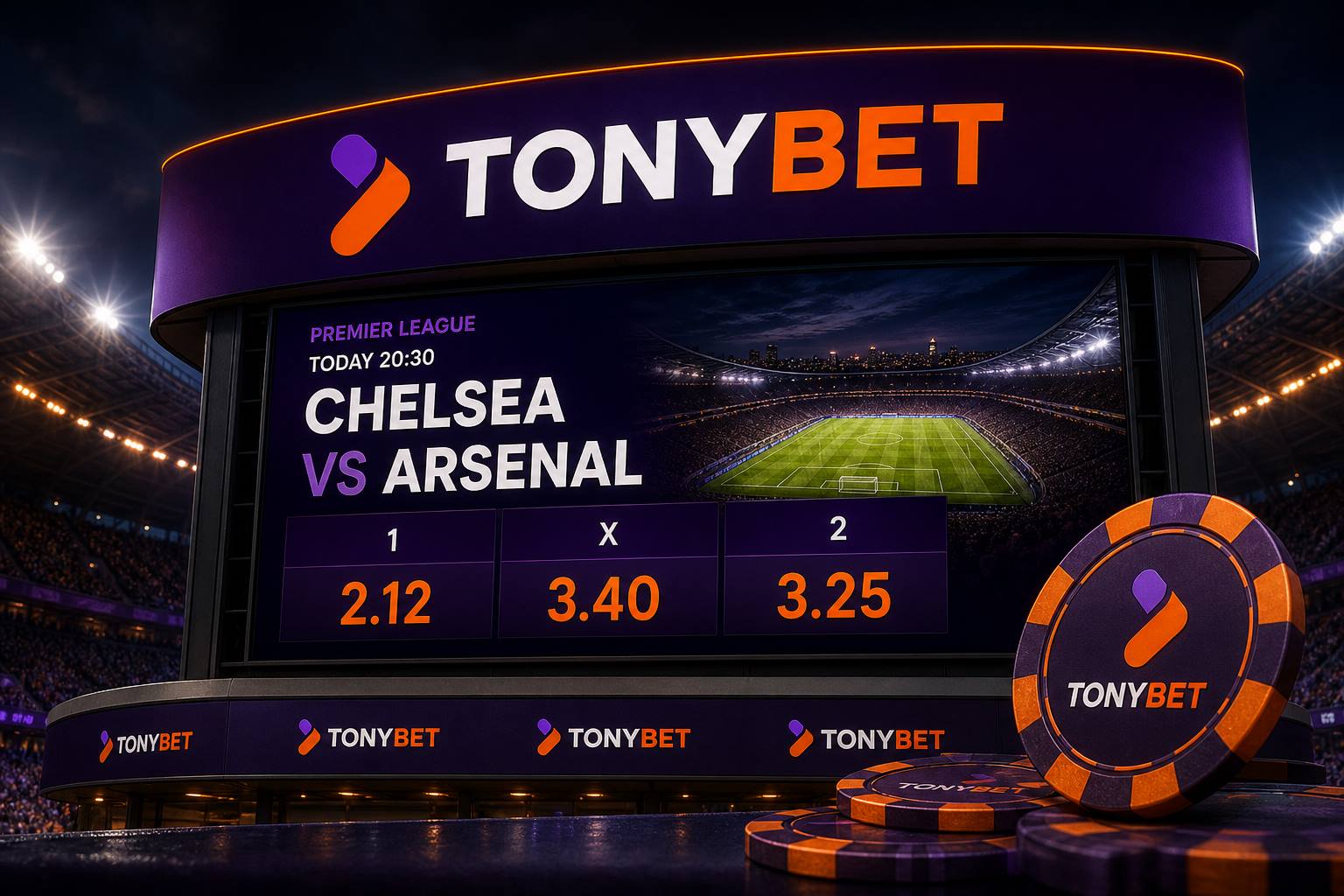 Tonybet odds promo