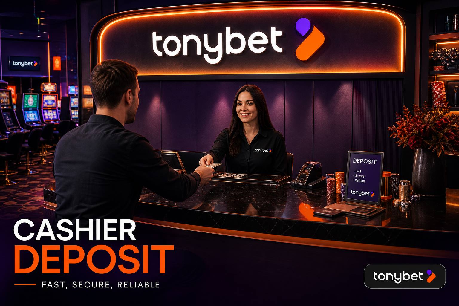 Tonybet cashier promo
